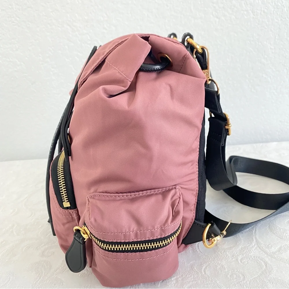 Burberry small Pink nylon Backpack
